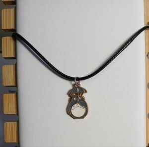 2/$14 New! Totoro Soot Sprite Ghibli  Anime Necklace Anime Cute Girl Womens